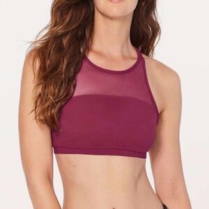 Lululemon Get Set Bra Deep Luxe